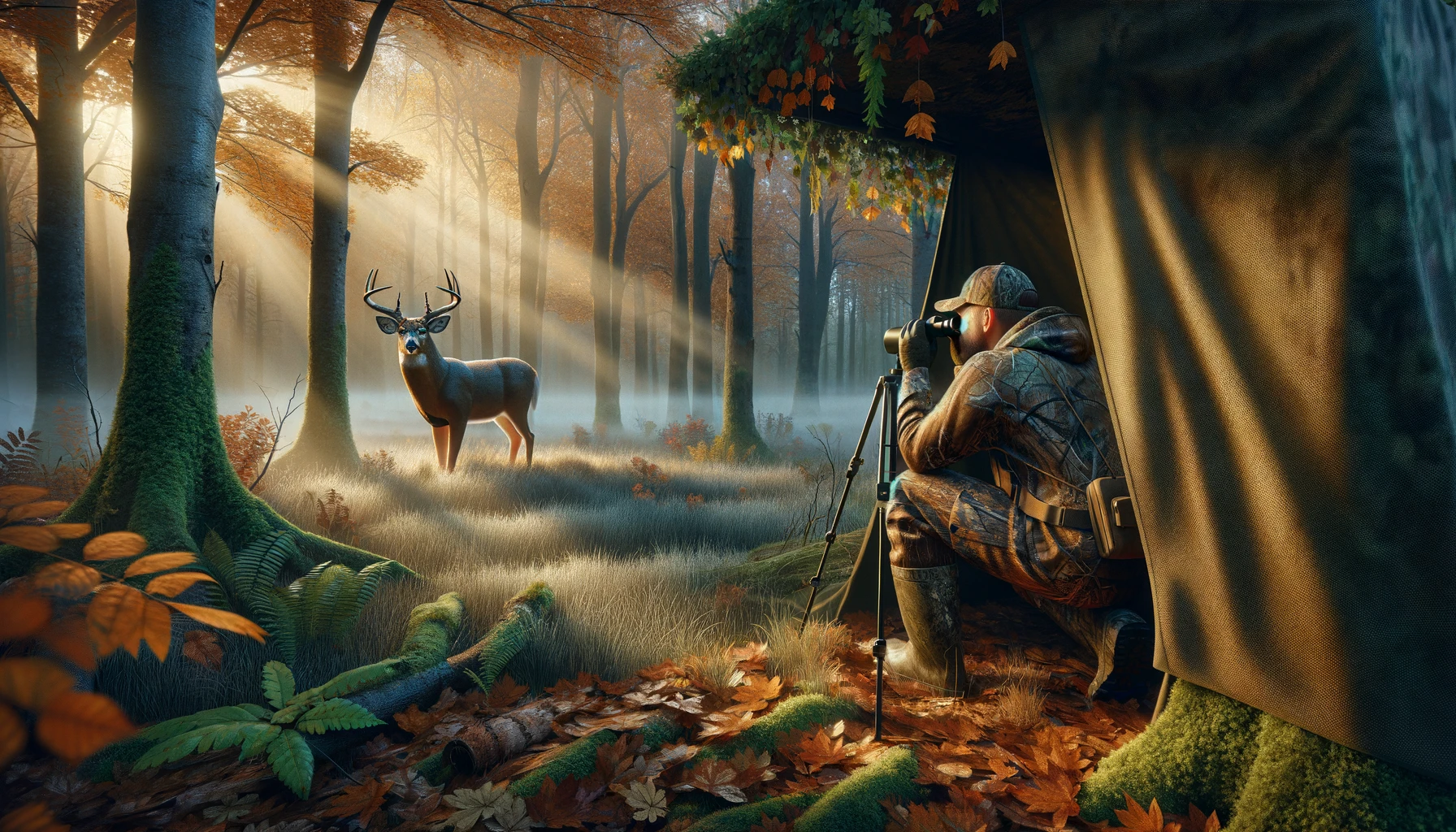 Encountering the Monarch: Strategic Moves After Bumping a Big Buck