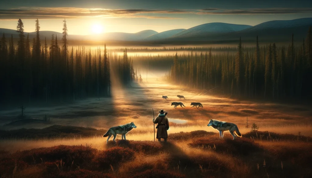 Hunting with Wolves