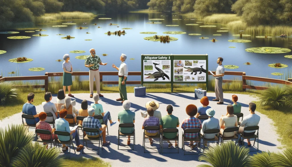 Survive an Alligator Attack