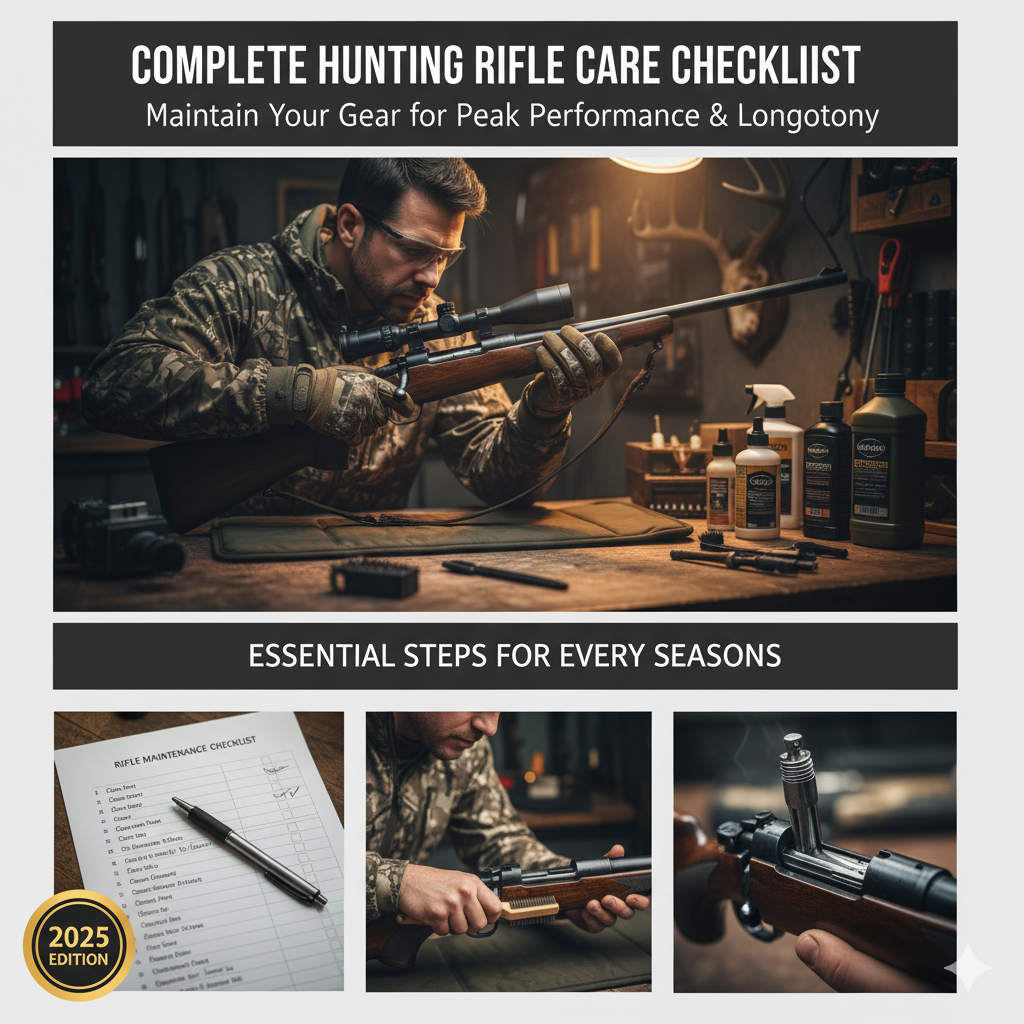 Complete Hunting Rifle Care Checklist