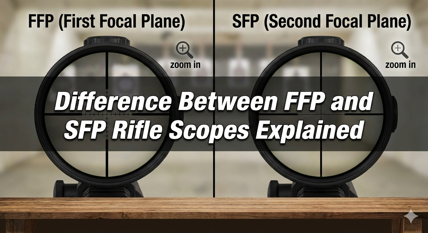Difference Between FFP and SFP Rifle Scopes Explained