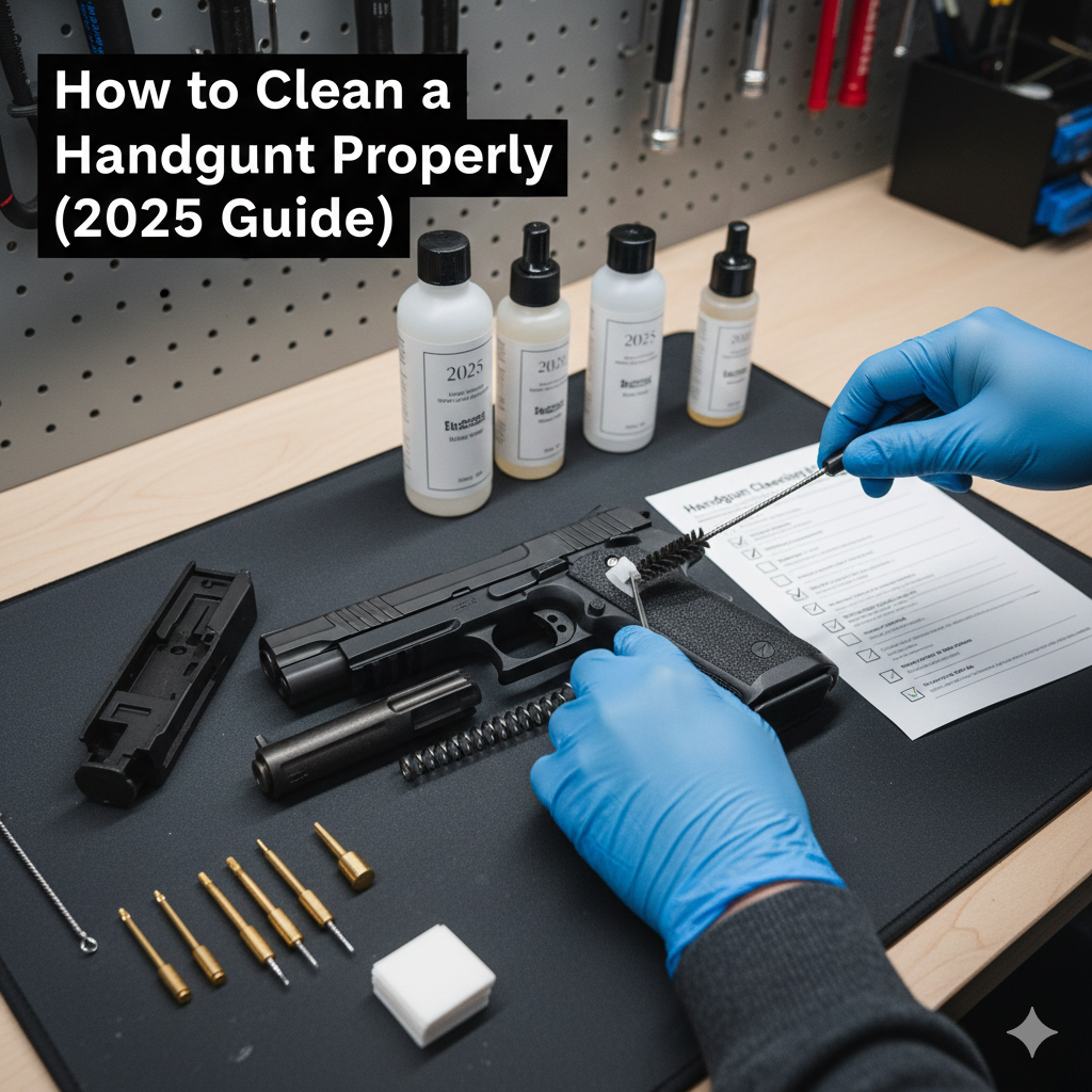 How to Clean a Handgun Properly