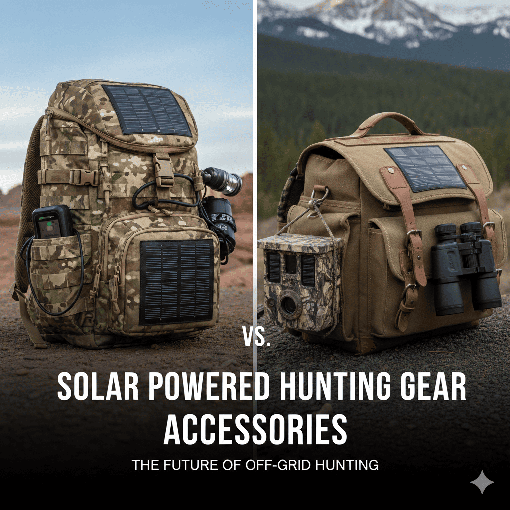 Solar Powered Hunting Gear Accessories: The Future of Off-Grid Hunting